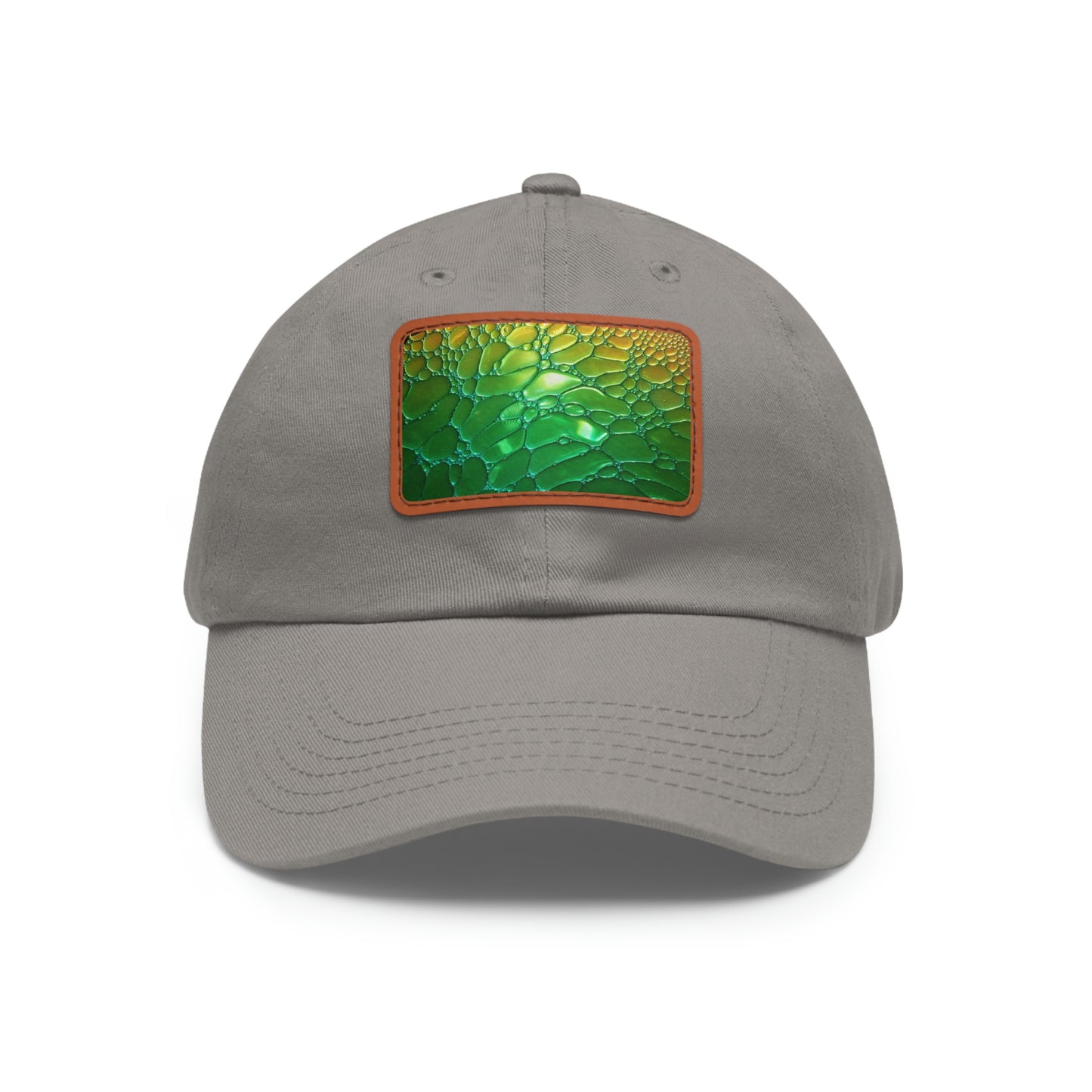 Dad Hat with Leather Patch