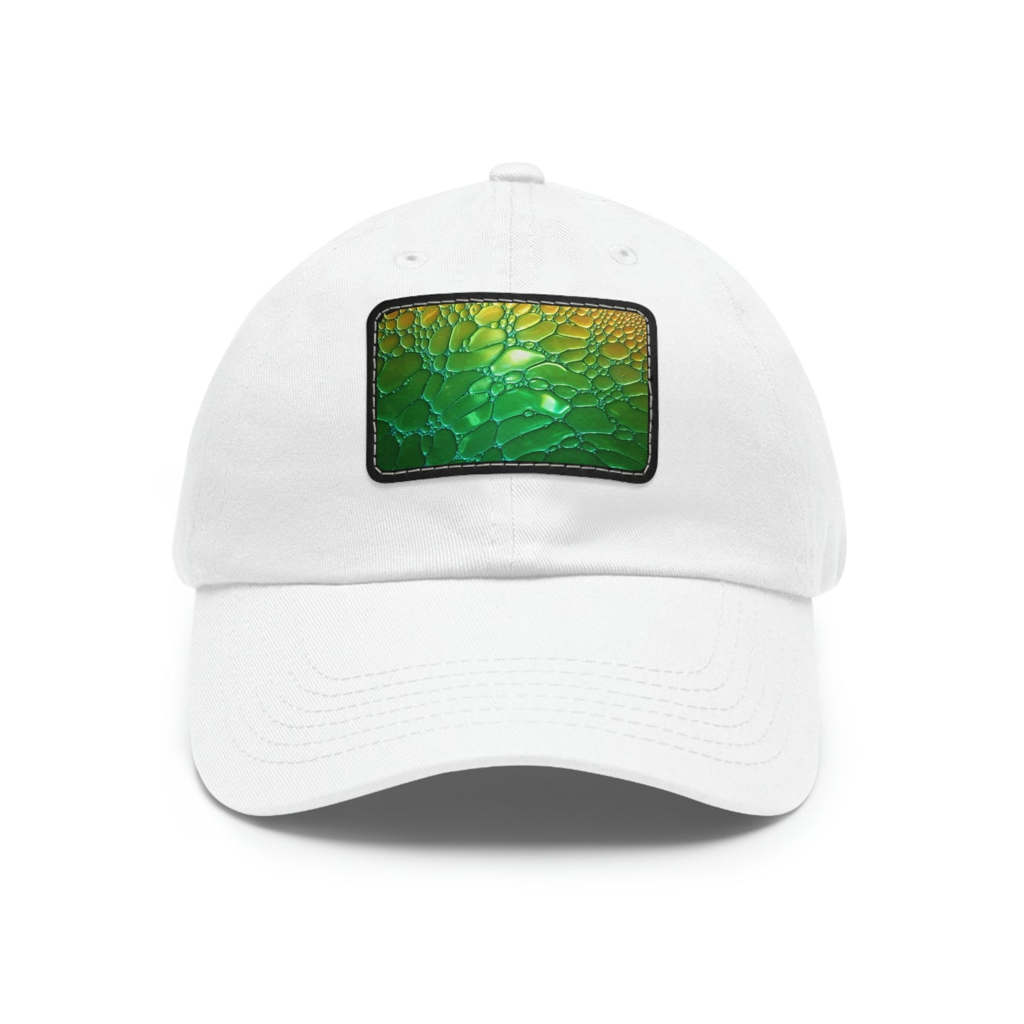 Dad Hat with Leather Patch