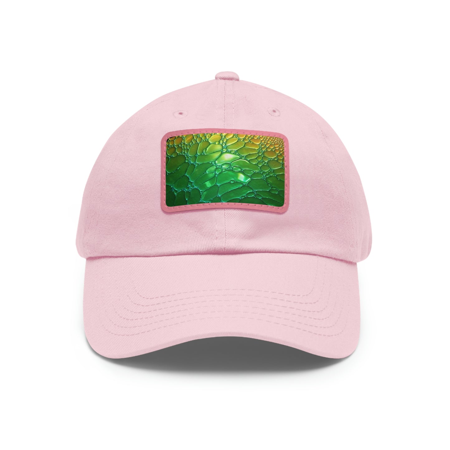 Dad Hat with Leather Patch